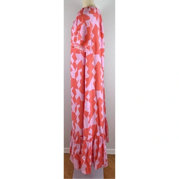 Ivy City Co Haven Maxi Dress In Geometric Print, size Medium - Picture 4 of 14